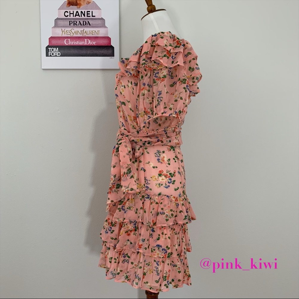 LoveShackFancy Kimbra Ruffle Floral Mini Dress - Picture 7 of 16
